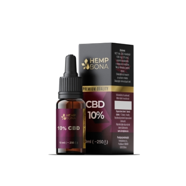 CBD olej 10 % Full spectrum (10 ml)