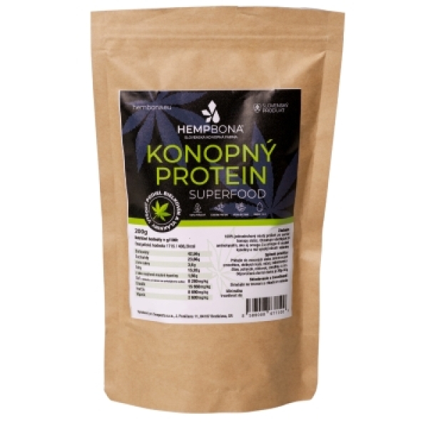 Konopný proteín (200 g)