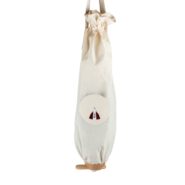 Ľanové vrece na obilie a múku s drevenou výpusťou   10kg